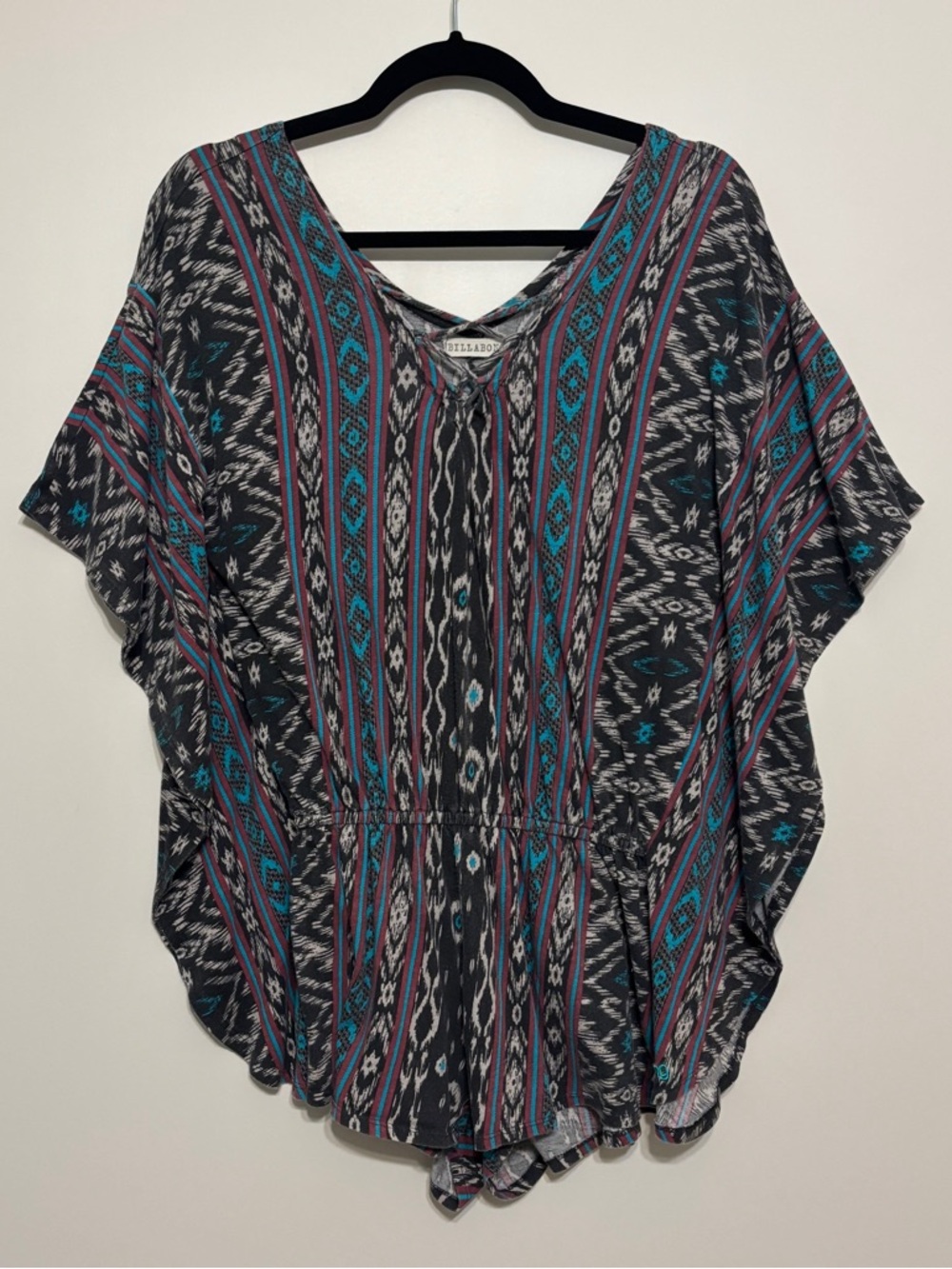 BILLABONG Romper Playsuit Flowy Boho Bohemian MEDIUM